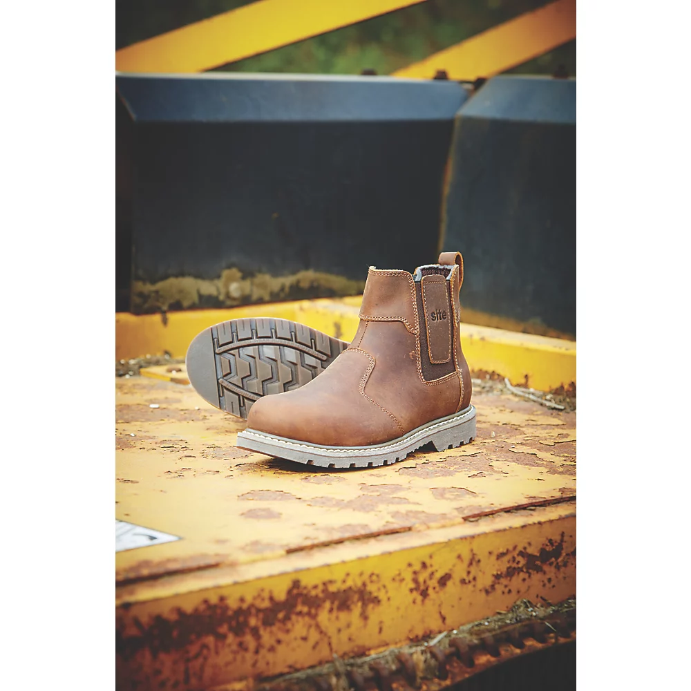 Bottines De Sécurité Site Mudguard Marron Taille 41 2 Bottines De Sécurité Site Mudguard Marron Taille 41 – Image 2