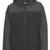 Blouson Imperméable Site Ninebark Gris / Noir Taille M, Tour De Poitrine 39"