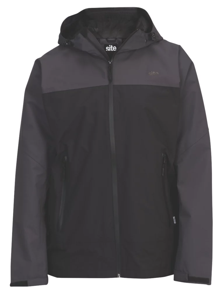 Blouson Imperméable Site Ninebark Gris / Noir Taille M, Tour De Poitrine 39" 1 Blouson Imperméable Site Ninebark Gris / Noir Taille M, Tour De Poitrine 39"