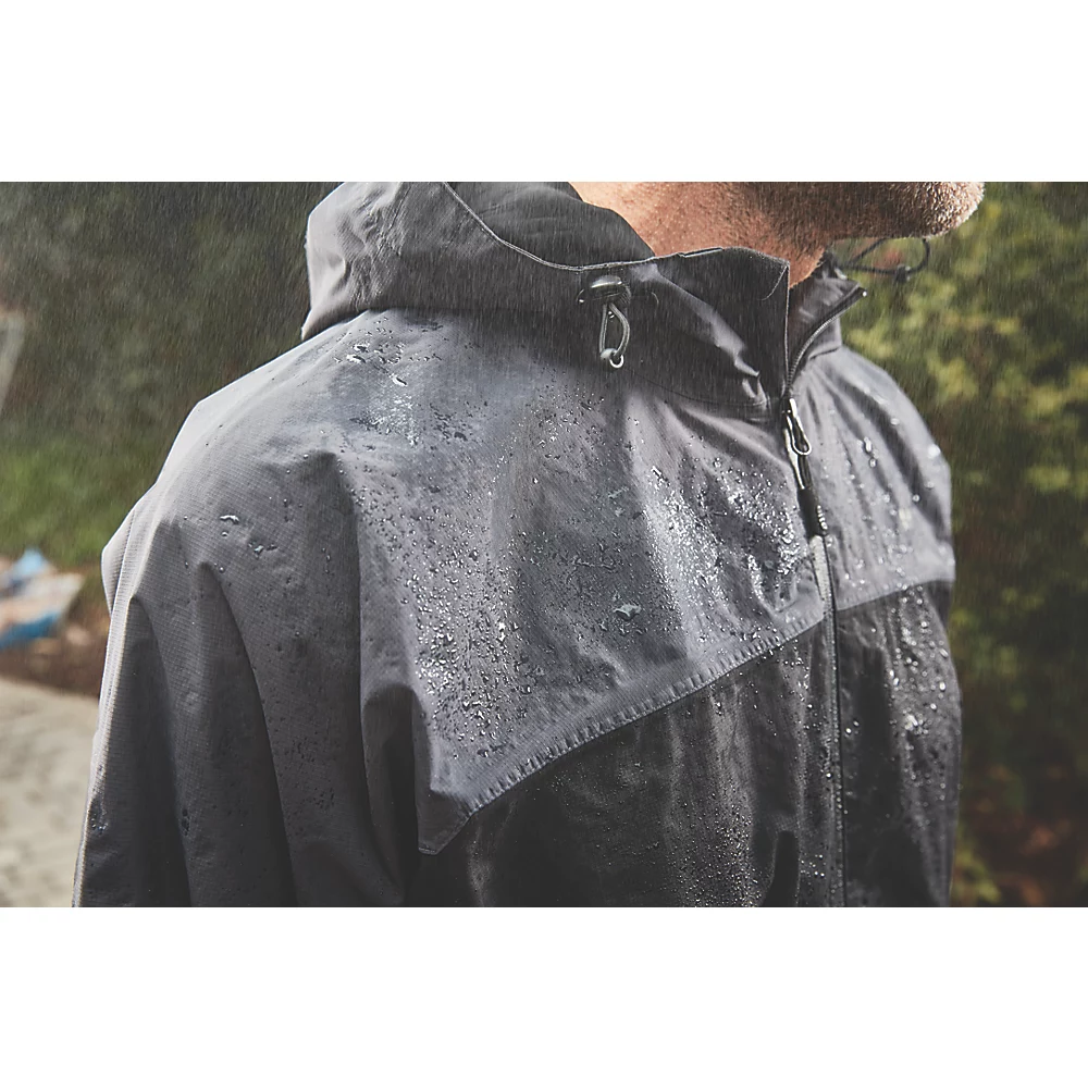 Blouson Imperméable Site Ninebark Gris / Noir Taille M, Tour De Poitrine 39" 2 Blouson Imperméable Site Ninebark Gris / Noir Taille M, Tour De Poitrine 39" – Image 2