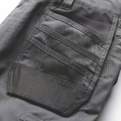 Pantalon De Travail Site Jackal Gris / Noir, Tour De Taille 38" Et Longueur De Jambe 34" -Vêtement De Travail Soldes ae235 113
