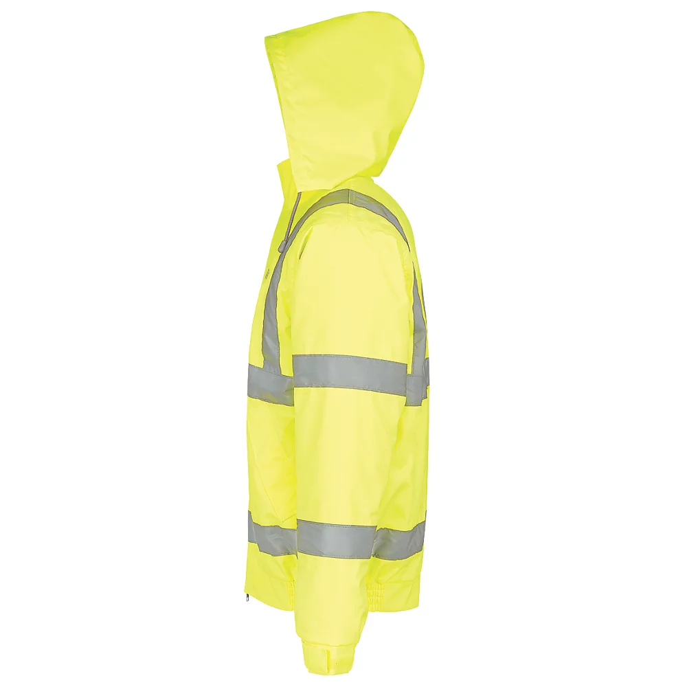 Blouson Aviateur Haute Visibilité Site Battell Jaune Taille XXL, Tour De Poitrine 55" 5 Blouson Aviateur Haute Visibilité Site Battell Jaune Taille XXL, Tour De Poitrine 55" – Image 5
