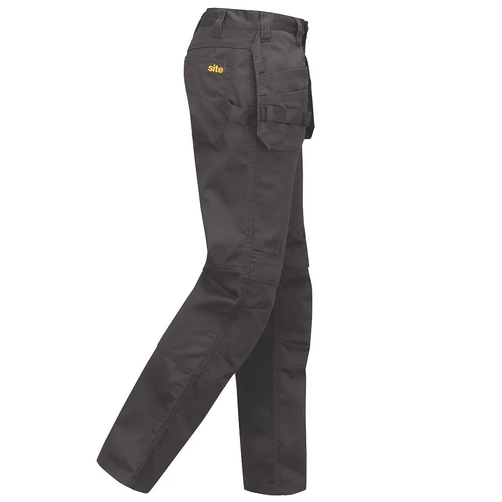 Pantalon à Poches étui Site Sember Noir, Tour De Taille 36", Longueur De Jambe 32" 3 Pantalon à Poches étui Site Sember Noir, Tour De Taille 36", Longueur De Jambe 32" – Image 3
