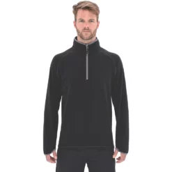 Pull Micropolaire Site Beech Noir Taille L, Tour De Poitrine 45" -Vêtement De Travail Soldes ae235 1182