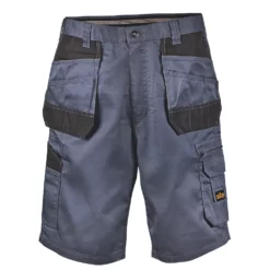 Short à Poches Multiples Site Jackal Gris / noir 40" W -Vêtement De Travail Soldes ae235 1190