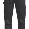 Pantalon De Travail Multi-poches Site Tesem Noir, Tour De Taille 40" Et Longueur De Jambe 32"