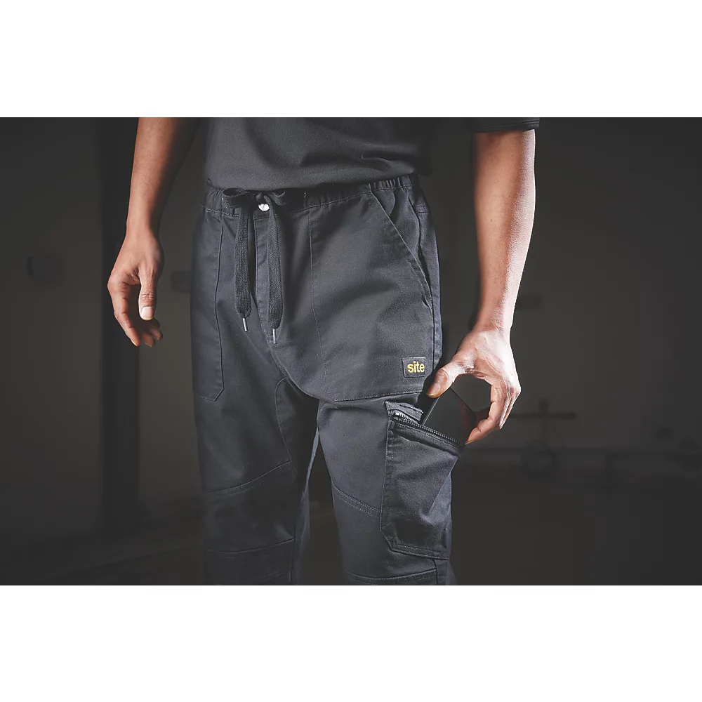 Pantalon De Travail Multi-poches Site Tesem Noir, Tour De Taille 40" Et Longueur De Jambe 32" 7 Pantalon De Travail Multi-poches Site Tesem Noir, Tour De Taille 40" Et Longueur De Jambe 32" – Image 7