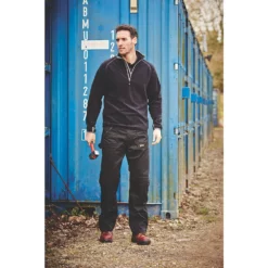 Pull Micropolaire Site Beech Noir Taille M, Tour De Poitrine 43" -Vêtement De Travail Soldes ae235 1243