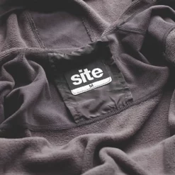 Sweat à Capuche Tricoté Softshell Site Rowan Gris Foncé / Noir Taille M, Tour De Poitrine 38-40" -Vêtement De Travail Soldes ae235 1296