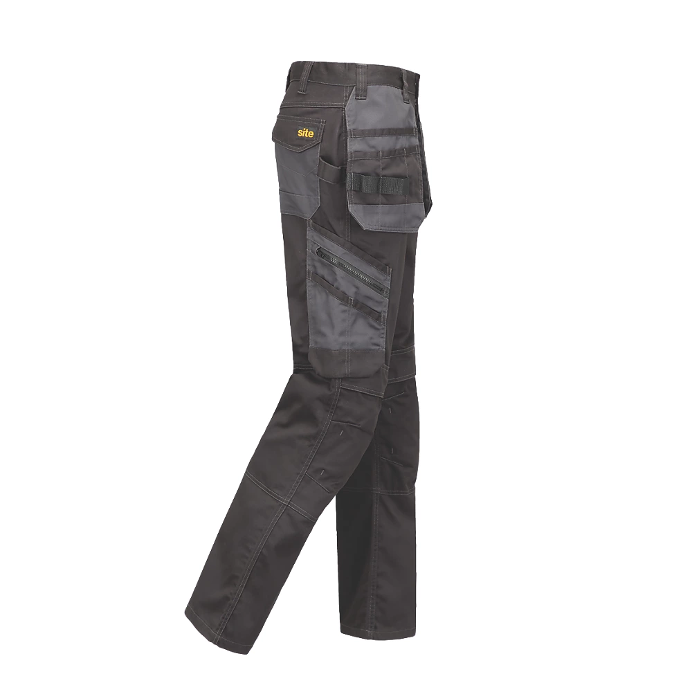 Pantalon à Poches étui Site Coppell Noir/gris, Tour De Taille 32", Longueur De Jambe 32" 4 Pantalon à Poches étui Site Coppell Noir/gris, Tour De Taille 32", Longueur De Jambe 32" – Image 4