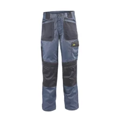 Pantalon De Travail Site Harrier Gris / Noir, Tour De Taille 40" Et Longueur De Jambe 32" -Vêtement De Travail Soldes ae235 1341