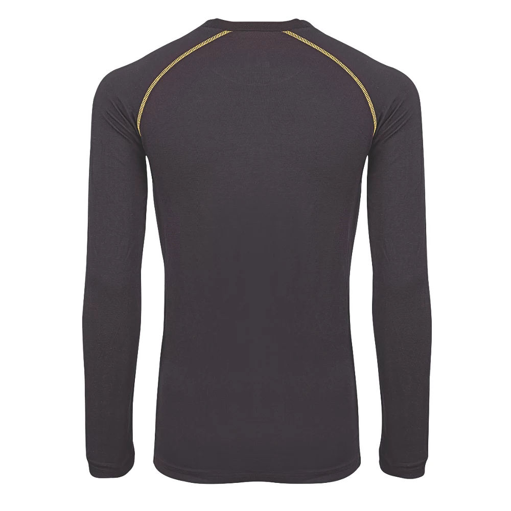 T-shirt à Manches Longues Site Base Layer Noir Taille L, Tour De Poitrine 44" 4 T-shirt à Manches Longues Site Base Layer Noir Taille L, Tour De Poitrine 44" – Image 4