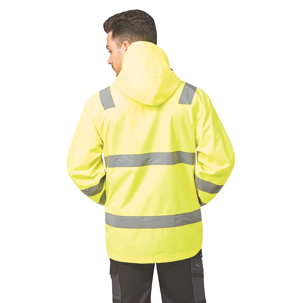 Blouson Léger Haute Visibilité Site Harvell Jaune Taille XL, Tour De Poitrine 52" 7 Blouson Léger Haute Visibilité Site Harvell Jaune Taille XL, Tour De Poitrine 52" – Image 7