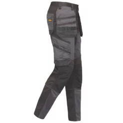 Pantalon à Poches étui Extensible Site Bolden Gris/noir, Tour De Taille 38", Longueur De Jambe 32" -Vêtement De Travail Soldes ae235 1400