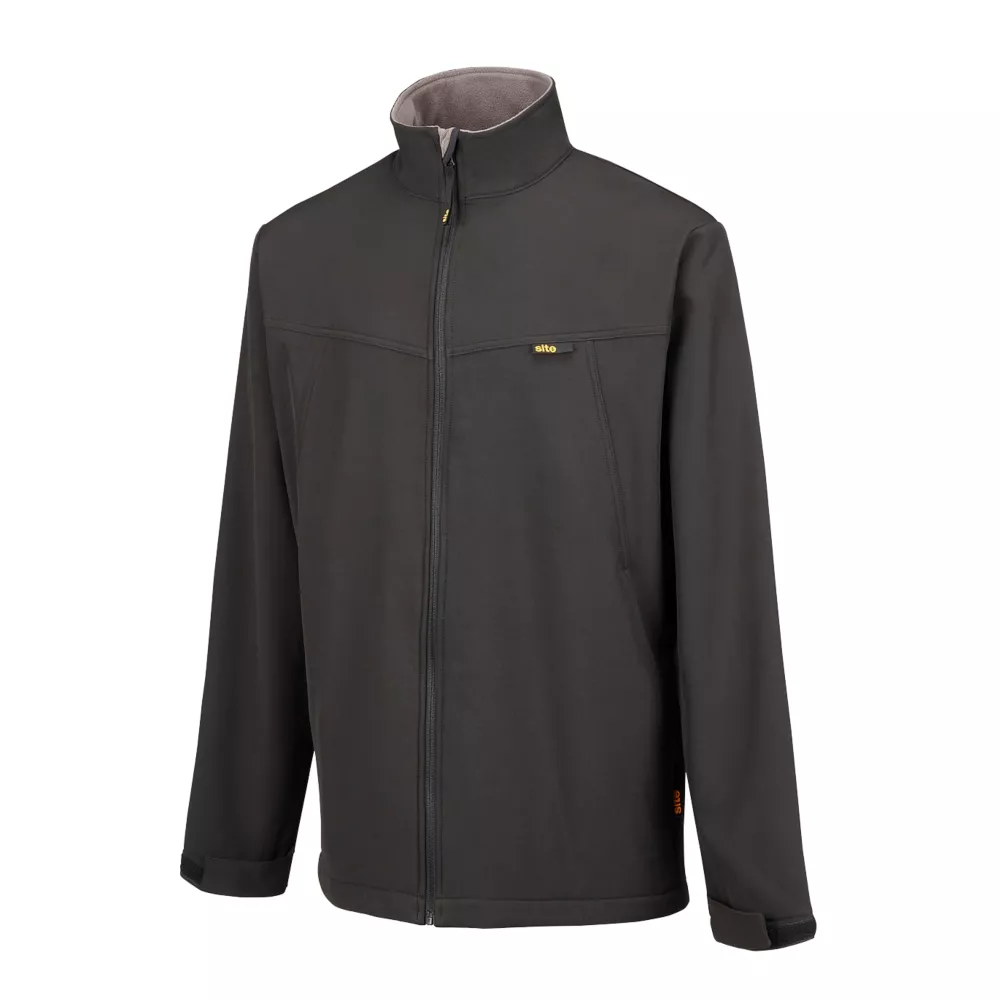 Blouson Softshell Site Harlin Noir Taille L, Tour De Poitrine 50" 1 Blouson Softshell Site Harlin Noir Taille L, Tour De Poitrine 50"