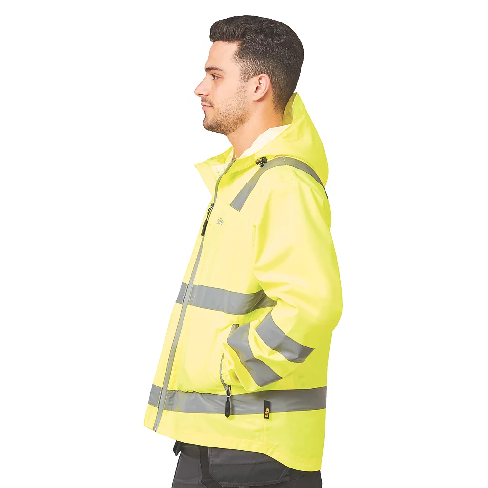 Blouson Léger Haute Visibilité Site Harvell Jaune Taille M, Tour De Poitrine 49" 6 Blouson Léger Haute Visibilité Site Harvell Jaune Taille M, Tour De Poitrine 49" – Image 6