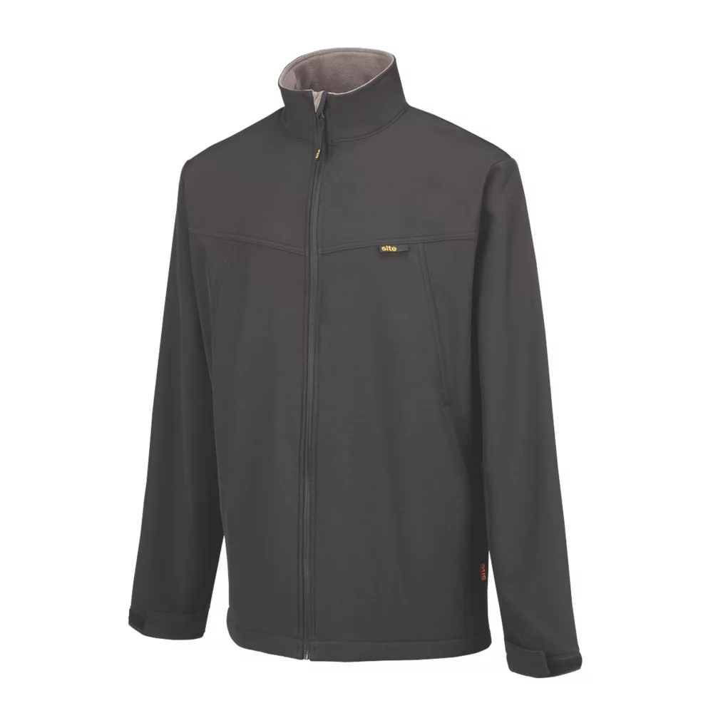 Blouson Softshell Site Harlin Noir Taille M, Tour De Poitrine 46" 1 Blouson Softshell Site Harlin Noir Taille M, Tour De Poitrine 46"
