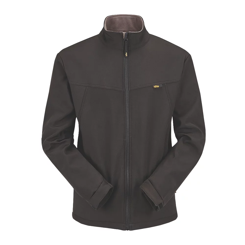 Blouson Softshell Site Harlin Noir Taille M, Tour De Poitrine 46" 2 Blouson Softshell Site Harlin Noir Taille M, Tour De Poitrine 46" – Image 2