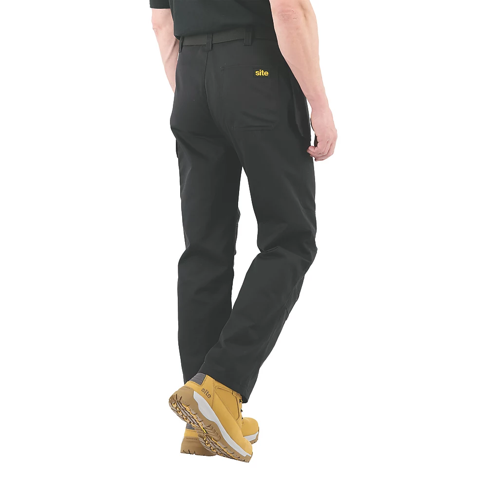 Pantalon à Poches étui Site Dunbar Noir, Tour De Taille 30", Longueur De Jambe 32" 4 Pantalon à Poches étui Site Dunbar Noir, Tour De Taille 30", Longueur De Jambe 32" – Image 4