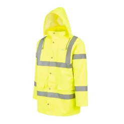 Blouson Haute Visibilité Site Shackley Jaune Taille L, Tour De Poitrine 54"