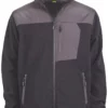 Veste Polaire Site Teak Noire Taille XL, Tour De Poitrine 46"