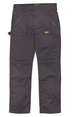 Pantalon Site Beagle Noir, Tour De Taille 32" Et Longueur De Jambe 32"
