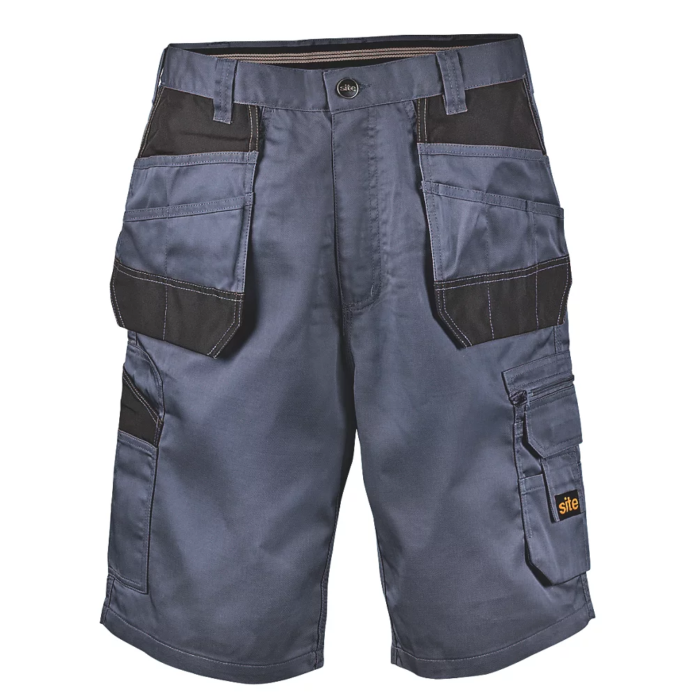 Short à Poches Multiples Site Jackal Gris / noir 36" W 7 Short à Poches Multiples Site Jackal Gris / noir 36" W – Image 7