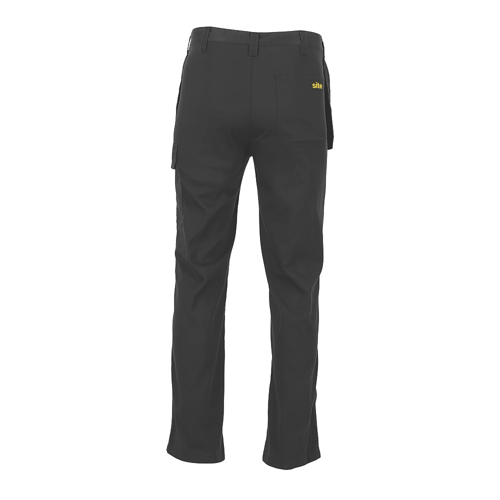 Pantalon à Poches étui Site Dunbar Noir, Tour De Taille 38", Longueur De Jambe 32" 3 Pantalon à Poches étui Site Dunbar Noir, Tour De Taille 38", Longueur De Jambe 32" – Image 3