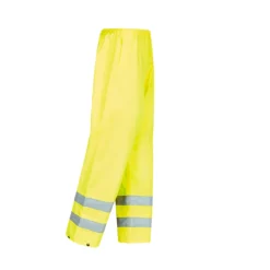 Surpantalon Haute Visibilité à Taille élastique Site Huske Jaune Taille L, Tour De Taille 26", Longueur De Jambe 44" -Vêtement De Travail Soldes ae235 1714