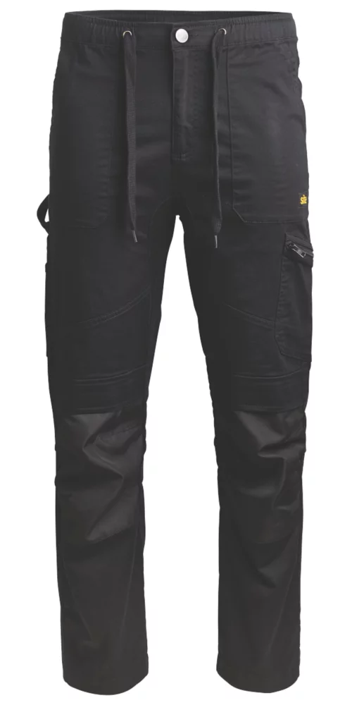Pantalon De Travail Multi-poches Site Tesem Noir, Tour De Taille 36" Et Longueur De Jambe 32" 1 Pantalon De Travail Multi-poches Site Tesem Noir, Tour De Taille 36" Et Longueur De Jambe 32"