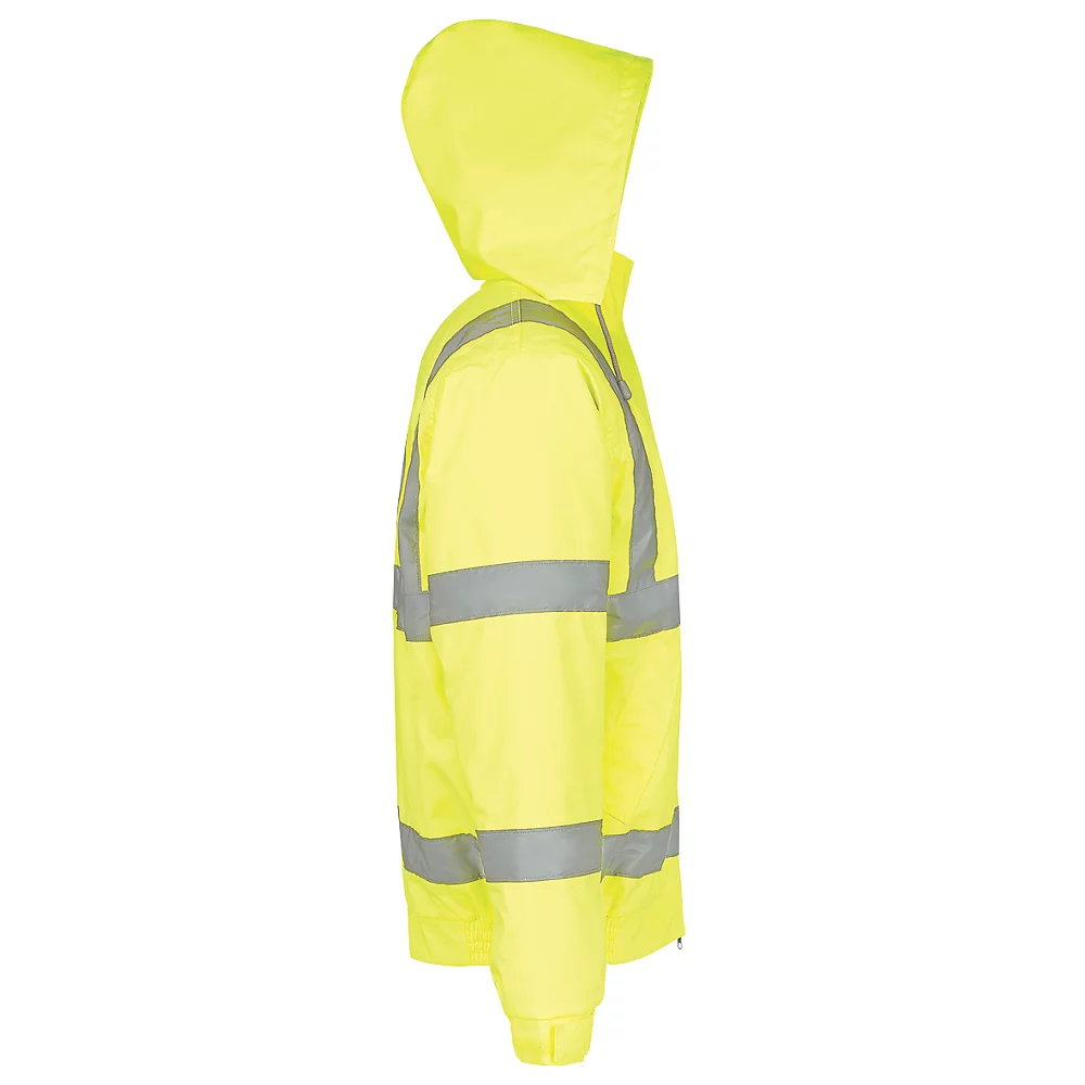 Blouson Aviateur Haute Visibilité Site Battell Jaune Taille XL, Tour De Poitrine 54" 4 Blouson Aviateur Haute Visibilité Site Battell Jaune Taille XL, Tour De Poitrine 54" – Image 4