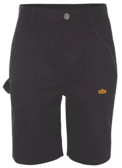 Short Multi-poche Site Beagle Action Noir, Tour De Taille 38"