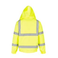 Blouson Aviateur Haute Visibilité Site Battell Jaune Taille L, Tour De Poitrine 52" -Vêtement De Travail Soldes ae235 1765