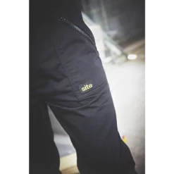 Pantalon Site Beagle Noir, Tour De Taille 30" Et Longueur De Jambe 32" -Vêtement De Travail Soldes ae235 1804