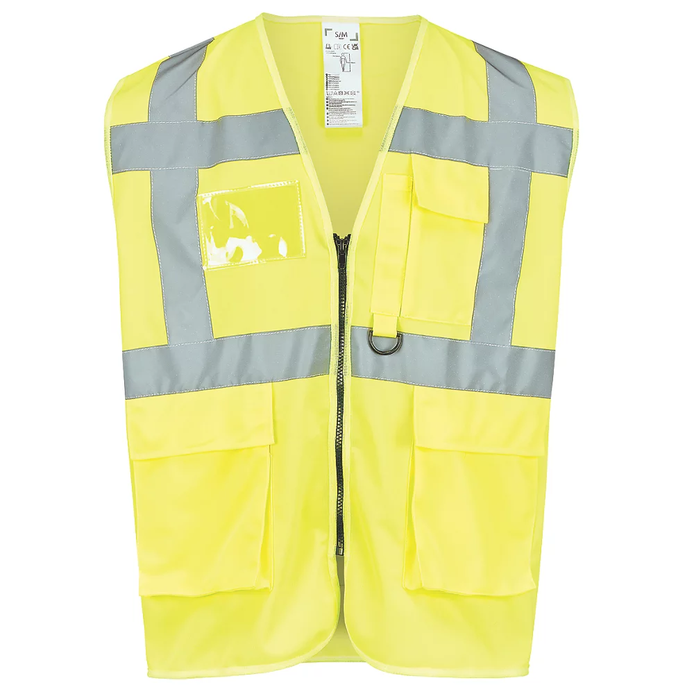 Gilet Haute Visibilité Site Ruckwood Jaune Taille XXL / XXXL, Tour De Poitrine 52" 2 Gilet Haute Visibilité Site Ruckwood Jaune Taille XXL / XXXL, Tour De Poitrine 52" – Image 2