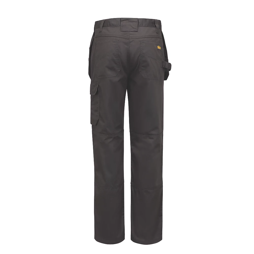 Pantalon à Poches étui Site Sember Noir, Tour De Taille 38", Longueur De Jambe 32" 2 Pantalon à Poches étui Site Sember Noir, Tour De Taille 38", Longueur De Jambe 32" – Image 2