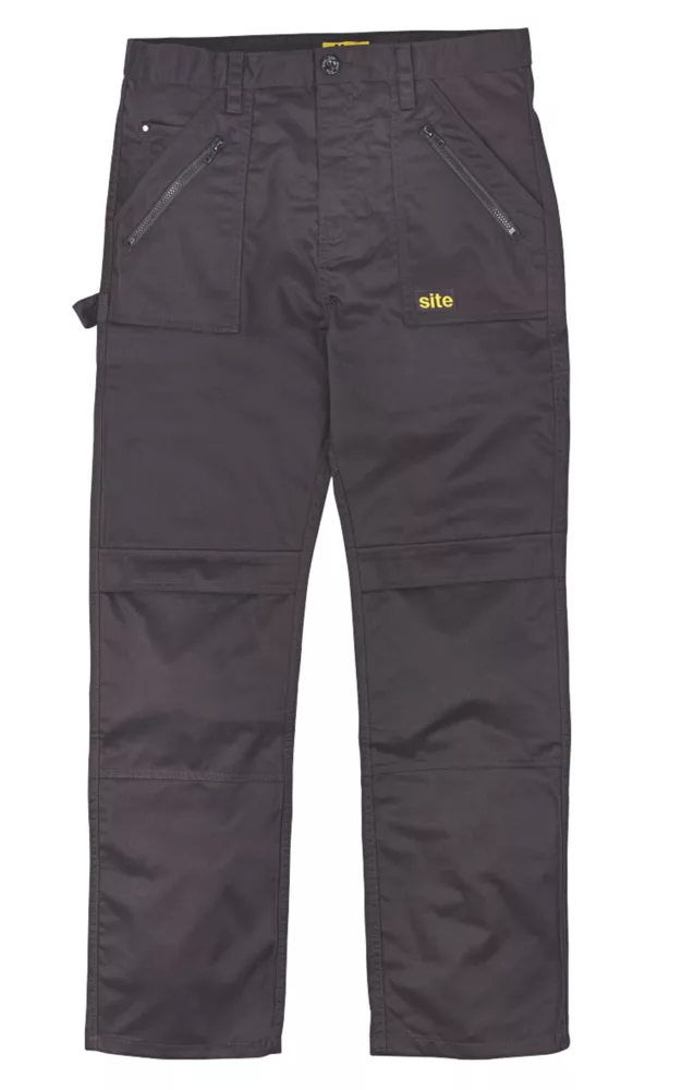 Pantalon Site Beagle Noir, Tour De Taille 40" Et Longueur De Jambe 32" 1 Pantalon Site Beagle Noir, Tour De Taille 40" Et Longueur De Jambe 32"