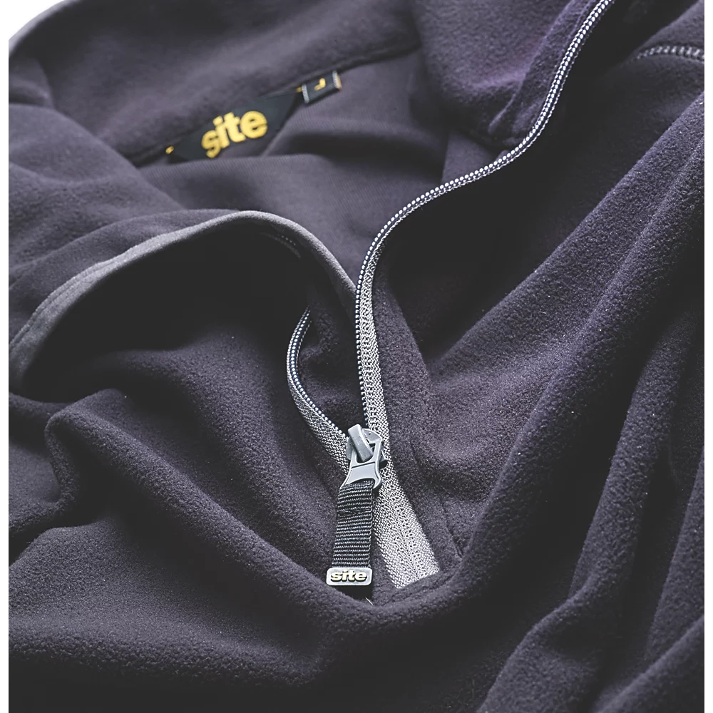 Pull Micropolaire Site Beech Noir Taille XL, Tour De Poitrine 48" 3 Pull Micropolaire Site Beech Noir Taille XL, Tour De Poitrine 48" – Image 3