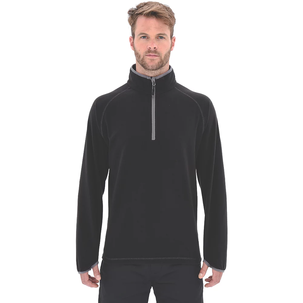 Pull Micropolaire Site Beech Noir Taille XL, Tour De Poitrine 48" 6 Pull Micropolaire Site Beech Noir Taille XL, Tour De Poitrine 48" – Image 6