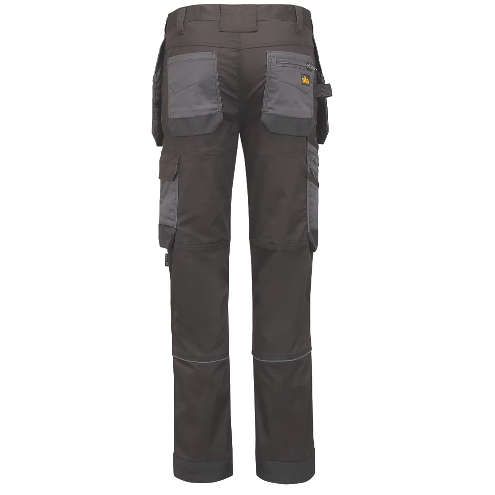 Pantalon à Poches étui Extensible Site Bolden Gris/noir, Tour De Taille 34", Longueur De Jambe 32" 2 Pantalon à Poches étui Extensible Site Bolden Gris/noir, Tour De Taille 34", Longueur De Jambe 32" – Image 2
