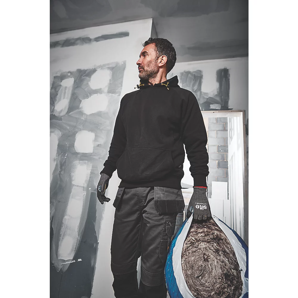 Sweat à Capuche Site Alder Noir Taille XL, Tour De Poitrine 44" 3 Sweat à Capuche Site Alder Noir Taille XL, Tour De Poitrine 44" – Image 3