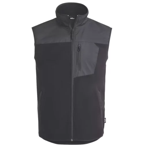 Gilet Léger Site Teak Noir Taille M Tour De Poitrine 40" -Vêtement De Travail Soldes ae235 2056