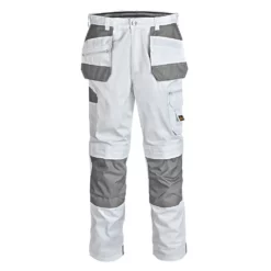 Pantalon De Travail Site Jackal Blanc / Gris, Tour De Taille 32" Et Longueur De Jambe 32" 15 Pantalon De Travail Site Jackal Blanc / Gris, Tour De Taille 32" Et Longueur De Jambe 32" -Vêtement De Travail Soldes ae235 2107