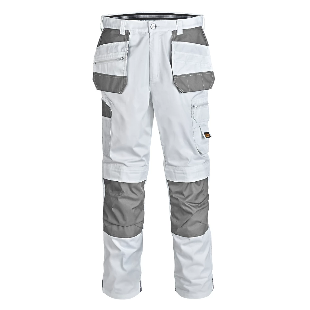 Pantalon De Travail Site Jackal Blanc / Gris, Tour De Taille 32" Et Longueur De Jambe 32" 8 Pantalon De Travail Site Jackal Blanc / Gris, Tour De Taille 32" Et Longueur De Jambe 32" – Image 8
