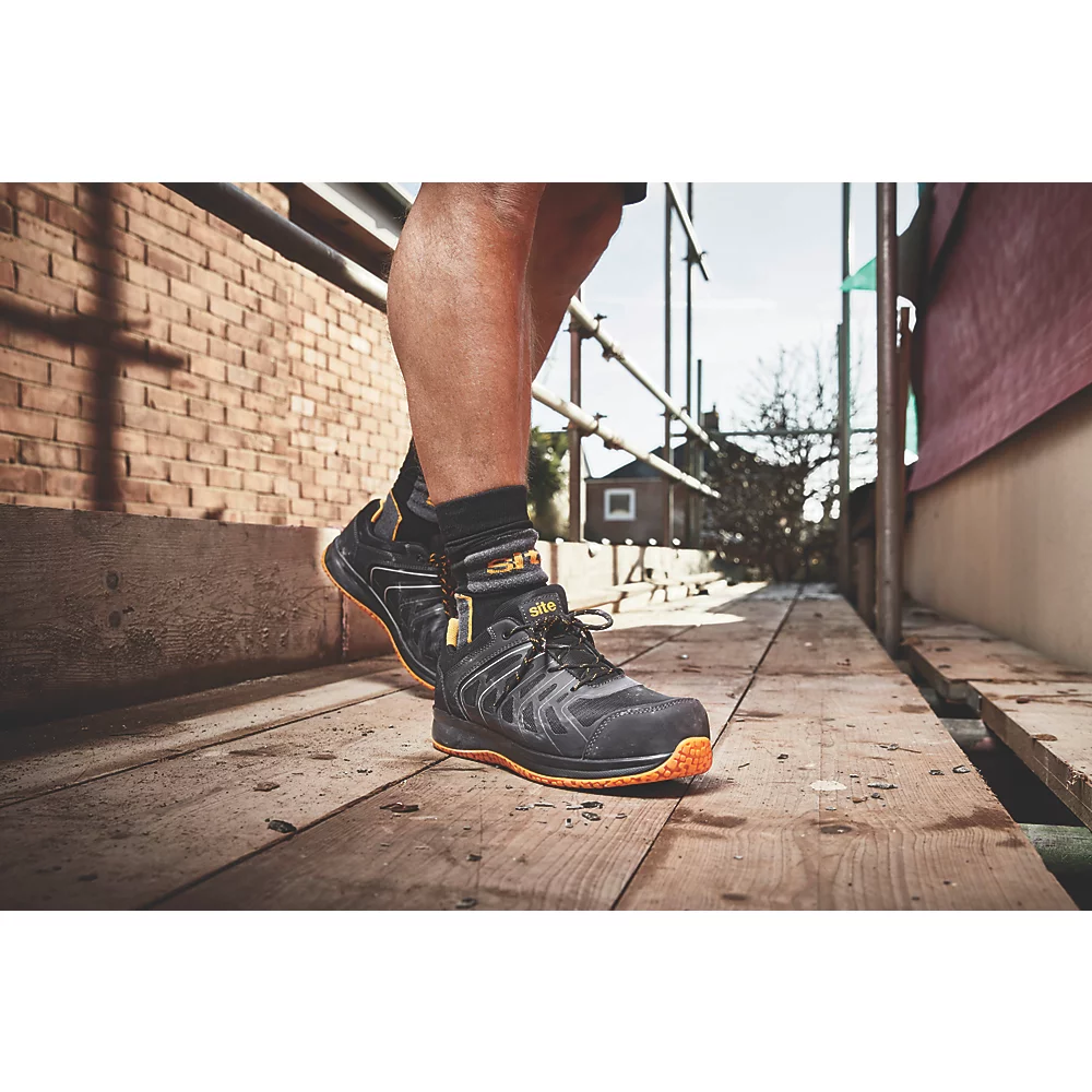 Baskets De Sécurité Site Edenite Noires & Grises Taille 44 3 Baskets De Sécurité Site Edenite Noires & Grises Taille 44 – Image 3