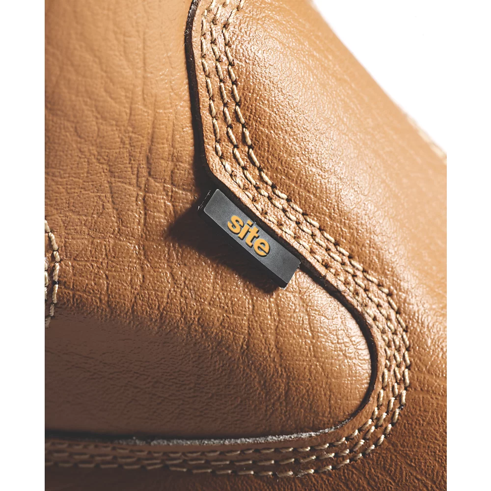 Bottes De Sécurité De Pétrolier Site Gravel Havane Taille 44 7 Bottes De Sécurité De Pétrolier Site Gravel Havane Taille 44 – Image 7