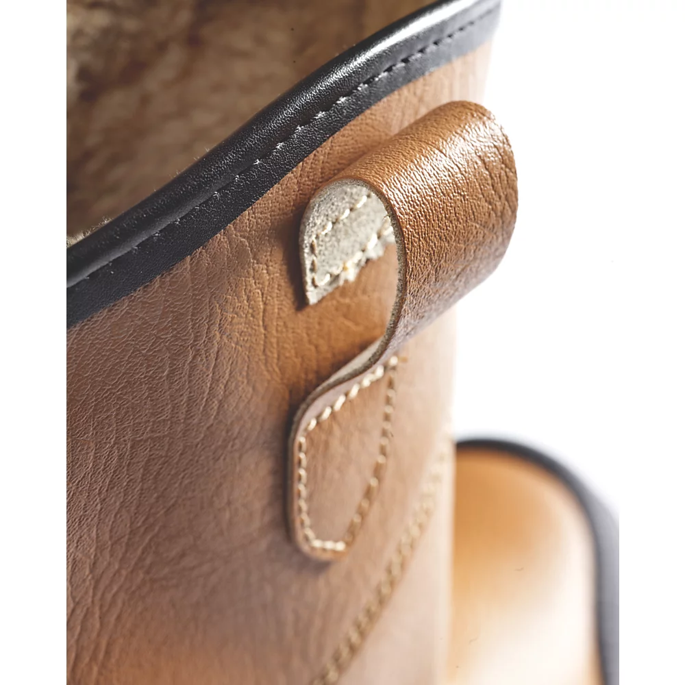 Bottes De Sécurité De Pétrolier Site Gravel Havane Taille 44 8 Bottes De Sécurité De Pétrolier Site Gravel Havane Taille 44 – Image 8